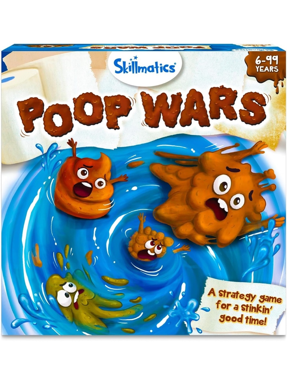 Skillmatics Poop Wars Strategy Game - New in Box